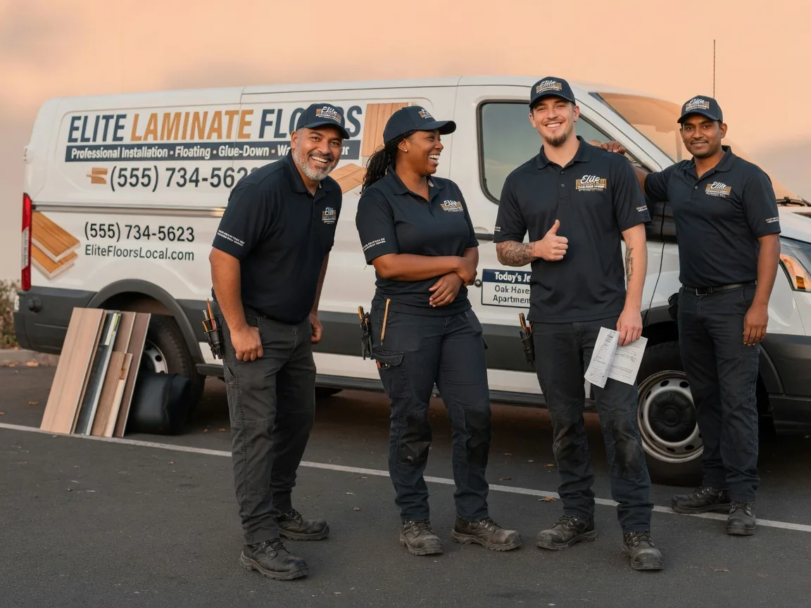 Laminate flooring installation company in Howe, TX